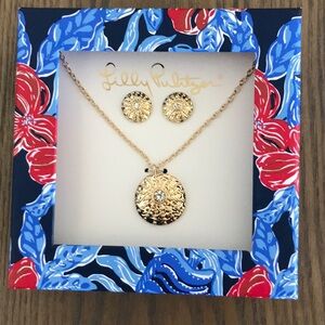 Lilly Pulitzer Necklace & Earrings